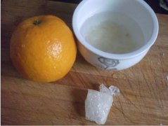 橙子炖燕窝的做法,能增加机体抵抗力，增